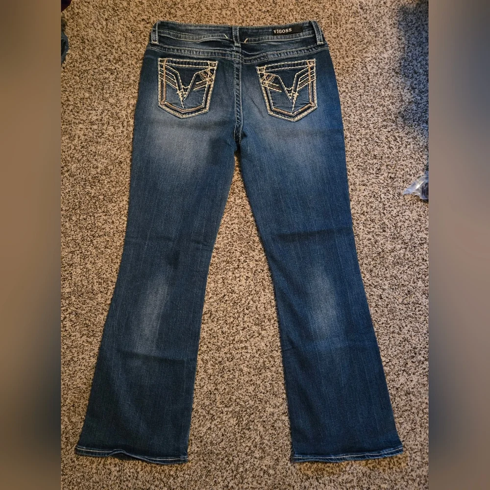 Vigoss Heritage Fit Bootcut Jeans - Picture 2 of 4